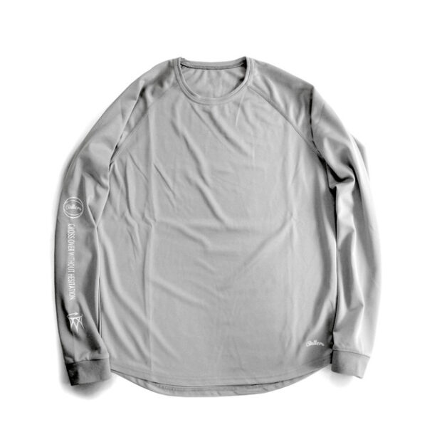 バスケットボール速乾ドライ袖プリントロングTシャツ