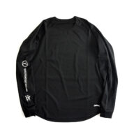 バスケットボール速乾ドライ袖プリントロングTシャツ